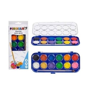 Aguarela Húmida com Brilho para Pintura Criativa