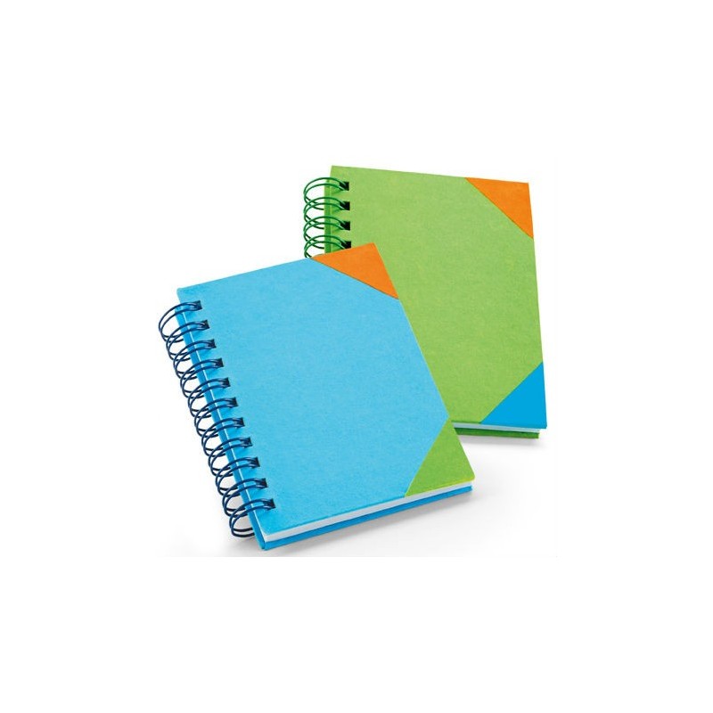 Caderno Capa Dura Espiral Metálica A5