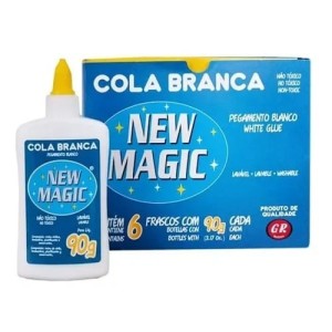 Cola Branca 90g para Papel e Trabalhos Escolares