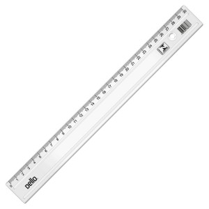 Régua de 30cm Plástica