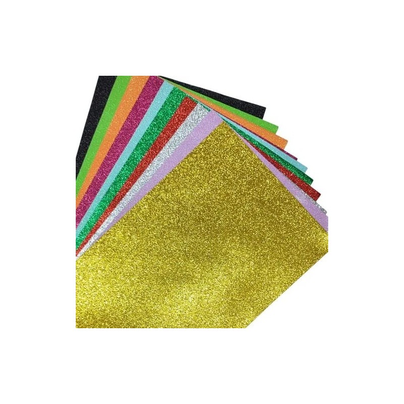 Papel EVA Com Brilho A4